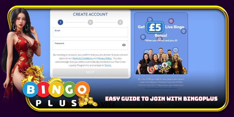 Easy guide to join with BingoPlus