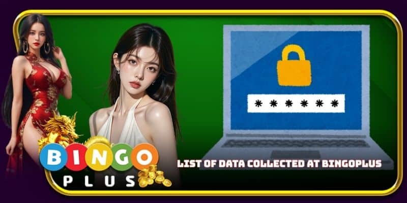 List of data collected at Bingoplus