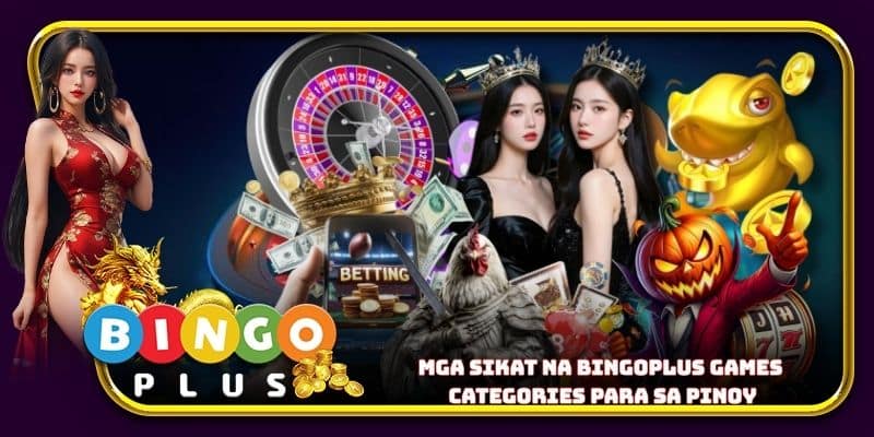 Mga sikat na Bingoplus games categories para sa pinoy