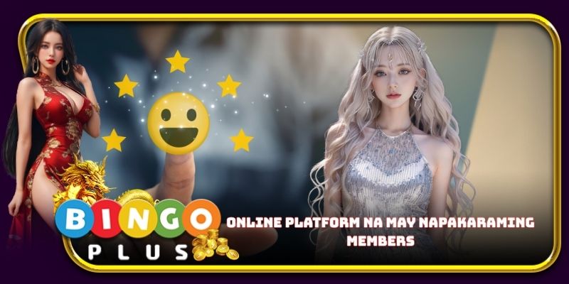 Online platform na may napakaraming members