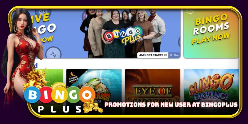 Promotions for new user at BingoPlus