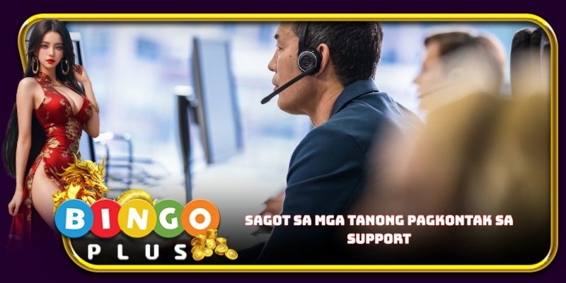Sagot sa mga tanong pagkontak sa support